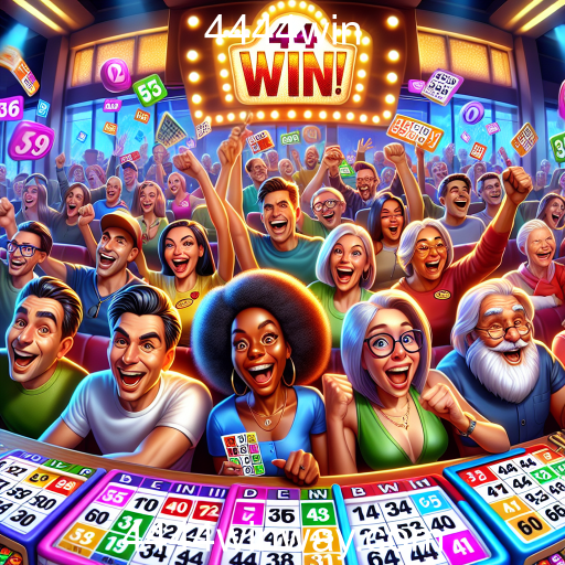 Descubra a Emoção do Bingo no 4444win!